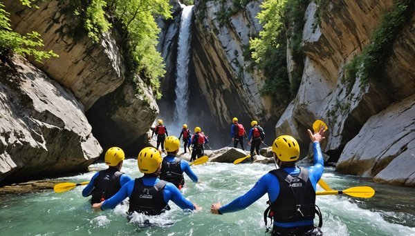 Les meilleurs parcours de canyoning en famille en ardèche